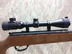 تفنگ بادی هاتسان 1300 کالیبر ۵.۵ به همراه دوربین