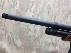 پک کامل تفنگ pcp رومینتون تیون شده با قدرت ۶۰ ژول لوله سایلنت به همراه کیس حمل محکم و کپسول و کیت فول شارژ و دوربین حرفه ای جیمکس 4.16
