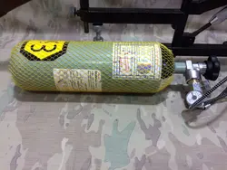 پک کامل تفنگ pcp رومینتون تیون شده با قدرت ۶۰ ژول لوله سایلنت به همراه کیس حمل محکم و کپسول و کیت فول شارژ و دوربین حرفه ای جیمکس 4.16