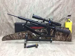 پک تفنگ پی سی پی گان پاور استورم انگلیسی ۱۳۰ ژولی با صدا خفه کن با دوربین حرفه ای و کپسول