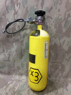 پک تفنگ پی سی پی گان پاور استورم انگلیسی ۱۳۰ ژولی با صدا خفه کن با دوربین حرفه ای و کپسول