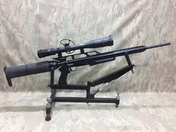 پک تفنگ پی سی پی گان پاور استورم انگلیسی ۱۳۰ ژولی با صدا خفه کن با دوربین حرفه ای و کپسول