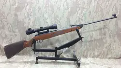 تفنگ بادی دیانا ۳۵۰ مگنوم کالیبر ۵.۵ آرم حک به همراه دوربین آنتی شوک
