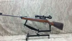 تفنگ بادی دیانا ۳۵۰ مگنوم کالیبر ۵.۵ آرم حک به همراه دوربین آنتی شوک