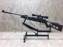 تفنگ بادی هاتسان ۱۱۰۰ تی اچ دوربین دار کیو ای دوربین انتی شوک ژاپنی ( در حد نو )