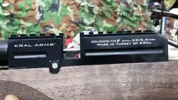 تفنگ پی سی پی کرال سوپر جامبو ماشه اف ایکس در حد پلمپ زیر 5 شلیک به همراه پایه تفنگ سایلنسر کارت سبز و سند مالکیت 2022