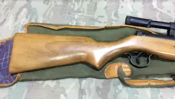 پک کامل تفنگ بادی مدل ۶۲ با دوربین و کیف و ساچمه در حد اکبند