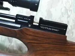 تفنگ پی سی پی کرال پانچر بریکر در حد پلمپ به همراه سایلنسر پایه تفنگ و دوربین