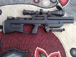 تفنگ پی سی پی کالیبرگان کریکت استاندارد در حد پلمپ عین اکبند سال ساخت 2020