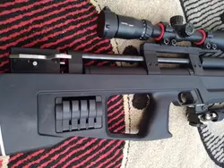 تفنگ پی سی پی کالیبرگان کریکت استاندارد در حد پلمپ عین اکبند سال ساخت 2020