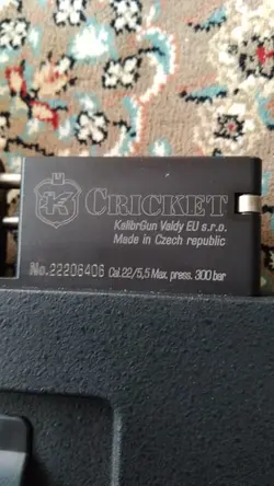 تفنگ پی سی پی کالیبرگان کریکت استاندارد در حد پلمپ عین اکبند سال ساخت 2020