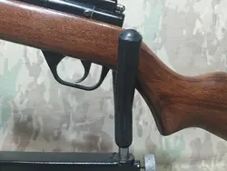 تفنگ بادی بنجامین 392 امریکایی پمپ مستر به همراه دوربین در حد نو