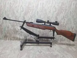 تفنگ بادی گامو هانتر دی بی در حد پلمپ به همراه دوربین BSA 3.12×40