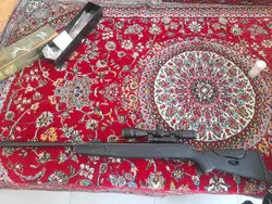 تفنگ نیتروپیستون هاتسان رنجر آپاچی 1400 ایكس در حد آکبند به همراه دوربین