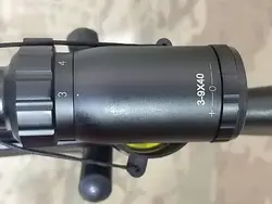 تفنگ بادی گامو بلک نایت در حد پلمپ به همراه کیف و دوربین سنترپویینت 40*3.9
