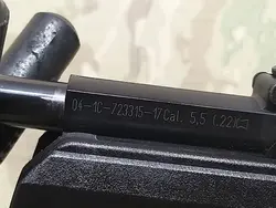 تفنگ بادی گامو بلک نایت در حد پلمپ به همراه کیف و دوربین سنترپویینت 40*3.9