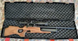 تفنگ پی سی پی كرال پانچر جامبو نيمه اتو به همراه دوربین هارد کیس در حد پلمپ 2018