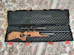 تفنگ پی سی پی كرال پانچر جامبو نيمه اتو به همراه دوربین هارد کیس در حد پلمپ 2018