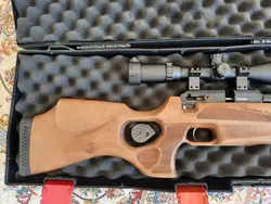 تفنگ پی سی پی كرال پانچر جامبو نيمه اتو به همراه دوربین هارد کیس در حد پلمپ 2018