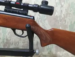 تفنگ بادی هاتسان رنجر آپاچی ١١٠٠ قنداق چوبی به همراه دوربین در حد نو