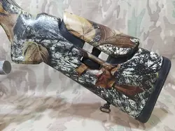 تفنگ بادی هاتسان رنجر آپاچی 1300 ایكس استتار در حد پلمپ نوعه نوعه نو همراه با بند و پایه تفنگ و فنر فابریك هاتسان