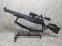 تفنگ پی سی پی هاتسان بی تی ۶۵ با قدرت ۶۵ ژول در حد آکبند به همراه دوربین