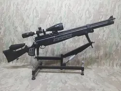 تفنگ پی سی پی هاتسان بی تی ۶۵ با قدرت ۶۵ ژول در حد آکبند به همراه دوربین