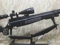 تفنگ پی سی پی هاتسان بی تی ۶۵ با قدرت ۶۵ ژول در حد آکبند به همراه دوربین