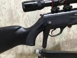 تفنگ بادی هاتسان آپاچی در حد نو  به همراه دوربین
