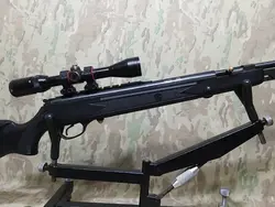 تفنگ بادی هاتسان آپاچی در حد نو  به همراه دوربین