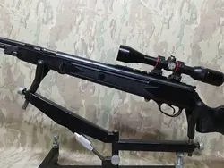 تفنگ بادی هاتسان آپاچی در حد نو  به همراه دوربین