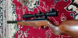 تفنگ بادی وایرخ 97 کارابین به همراه دوربین گامو در حد آكبند