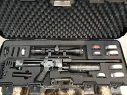 تفنگ پی سی پی اف ایکس ایمپکت ام کی 2 استاندارد بلک پاور پلنیوم لول 60 سانت در حد پلمپ نوعه نو عین اکبند