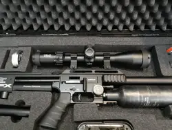 تفنگ پی سی پی اف ایکس ایمپکت ام کی 2 استاندارد بلک پاور پلنیوم لول 60 سانت در حد پلمپ نوعه نو عین اکبند