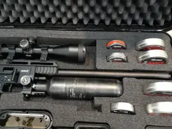 تفنگ پی سی پی اف ایکس ایمپکت ام کی 2 استاندارد بلک پاور پلنیوم لول 60 سانت در حد پلمپ نوعه نو عین اکبند