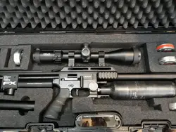 تفنگ پی سی پی اف ایکس ایمپکت ام کی 2 استاندارد بلک پاور پلنیوم لول 60 سانت در حد پلمپ نوعه نو عین اکبند