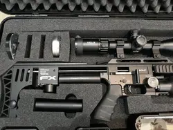 تفنگ پی سی پی اف ایکس ایمپکت ام کی 2 استاندارد بلک پاور پلنیوم لول 60 سانت در حد پلمپ نوعه نو عین اکبند