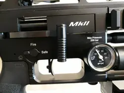 تفنگ پی سی پی اف ایکس ایمپکت ام کی 2 استاندارد بلک پاور پلنیوم لول 60 سانت در حد پلمپ نوعه نو عین اکبند