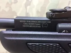 تفنگ بادی کرال نیترو پیستون N04 با تجهیزات کامل