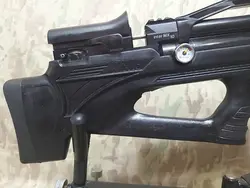 تفنگ پی سی پی اسلکون ام ایکس ۱۰ بلک 55 ژول در حد آکبند پک کامل