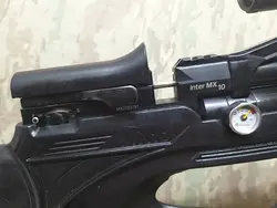تفنگ پی سی پی اسلکون ام ایکس ۱۰ بلک 55 ژول در حد آکبند پک کامل