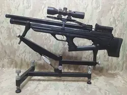 تفنگ پی سی پی اسلکون ام ایکس ۱۰ بلک 55 ژول در حد آکبند پک کامل