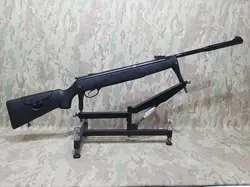 تفنگ بادی هاتسان رنجر آپاچی 1400 ایكس در حد پلمپ نوعه نوعه نو همراه با پایه تفنگ و فنر فابریك هاتسان