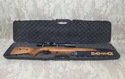 تفنگ پی سی پی هاتسان بی تی ۶۵ با قدرت ۶۵ ژول در حد آکبند به همراه هارد کیس و دوربین