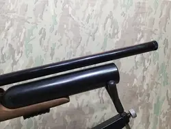 تفنگ پی سی پی كرال سوپر جامبو در حد پلمپ عین اکبند با تمام لوازم فابریک همراه