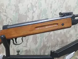 تفنگ بادی چینی زیرتاشو همراه کیف و ساچمه در حد نو