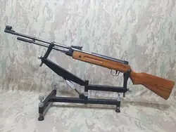 تفنگ بادی چینی زیرتاشو همراه کیف و ساچمه در حد نو