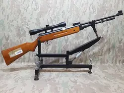 تفنگ بادی چینی زیرتاشو همراه دوربین در حد پلمپ