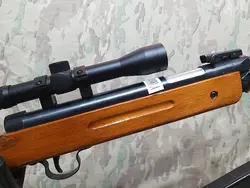 تفنگ بادی چینی زیرتاشو همراه دوربین در حد پلمپ