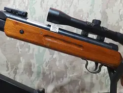 تفنگ بادی چینی زیرتاشو همراه دوربین در حد پلمپ